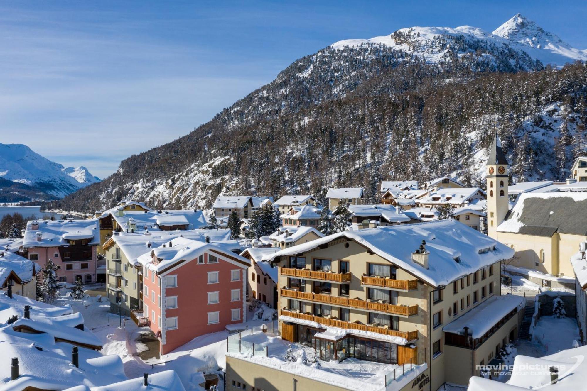 Albana Hotel Silvaplana Buitenkant foto